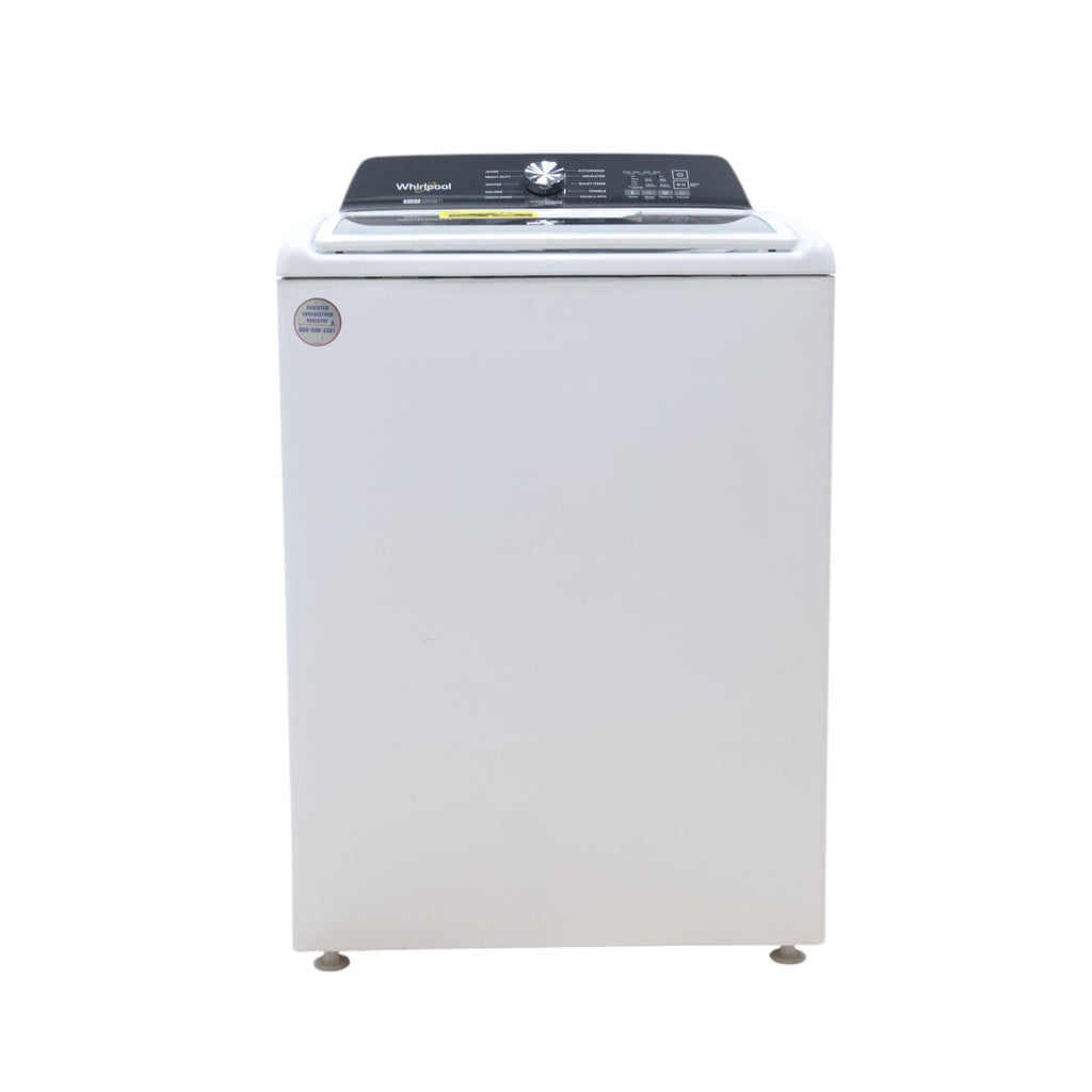 Pictures of White Whirlpool 4.7 - 4.8 cu ft Capacity Top-Load Washer with 2 in 1 Removable Agitator - Scratch & Dent - Minor - Neu Appliance Outlet - Discount Appliance Outlet in Austin, Tx