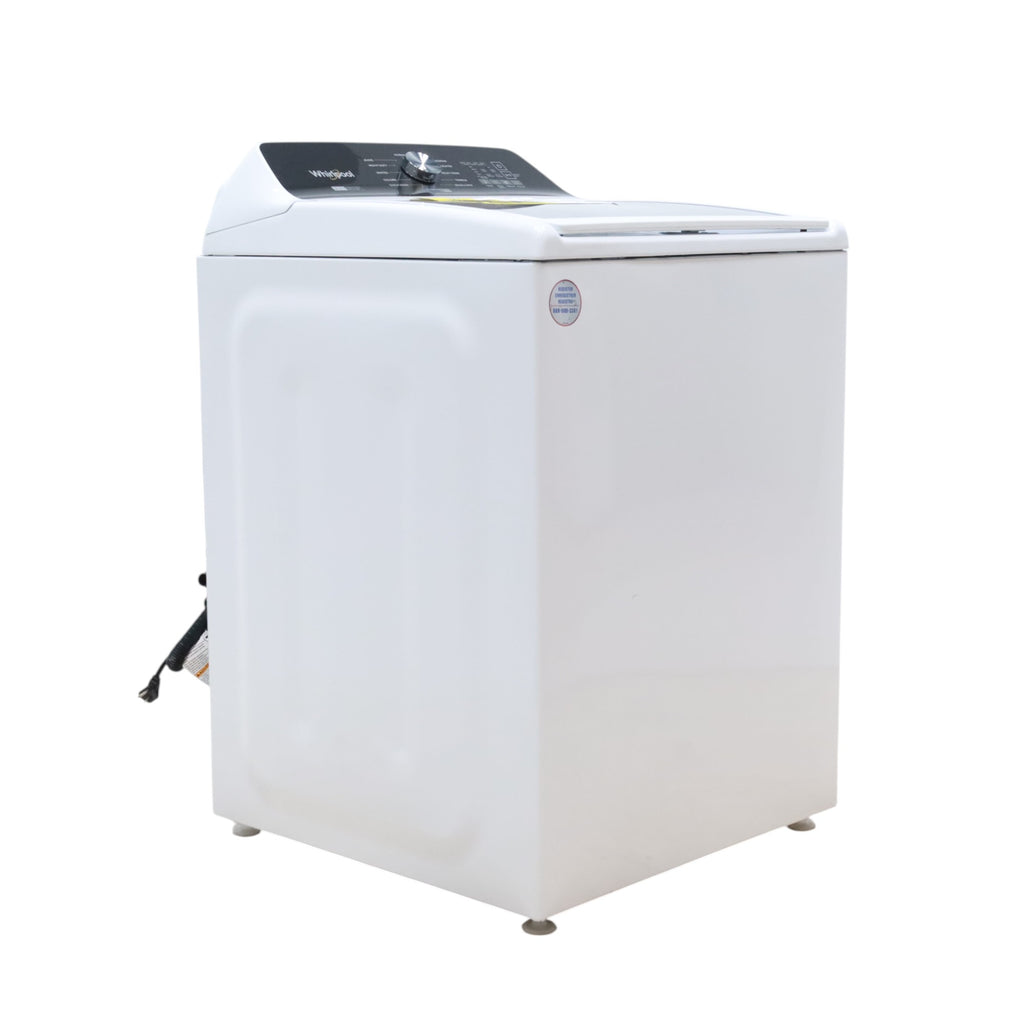 Pictures of White Whirlpool 4.7 - 4.8 cu ft Capacity Top-Load Washer with 2 in 1 Removable Agitator - Scratch & Dent - Minor - Neu Appliance Outlet - Discount Appliance Outlet in Austin, Tx