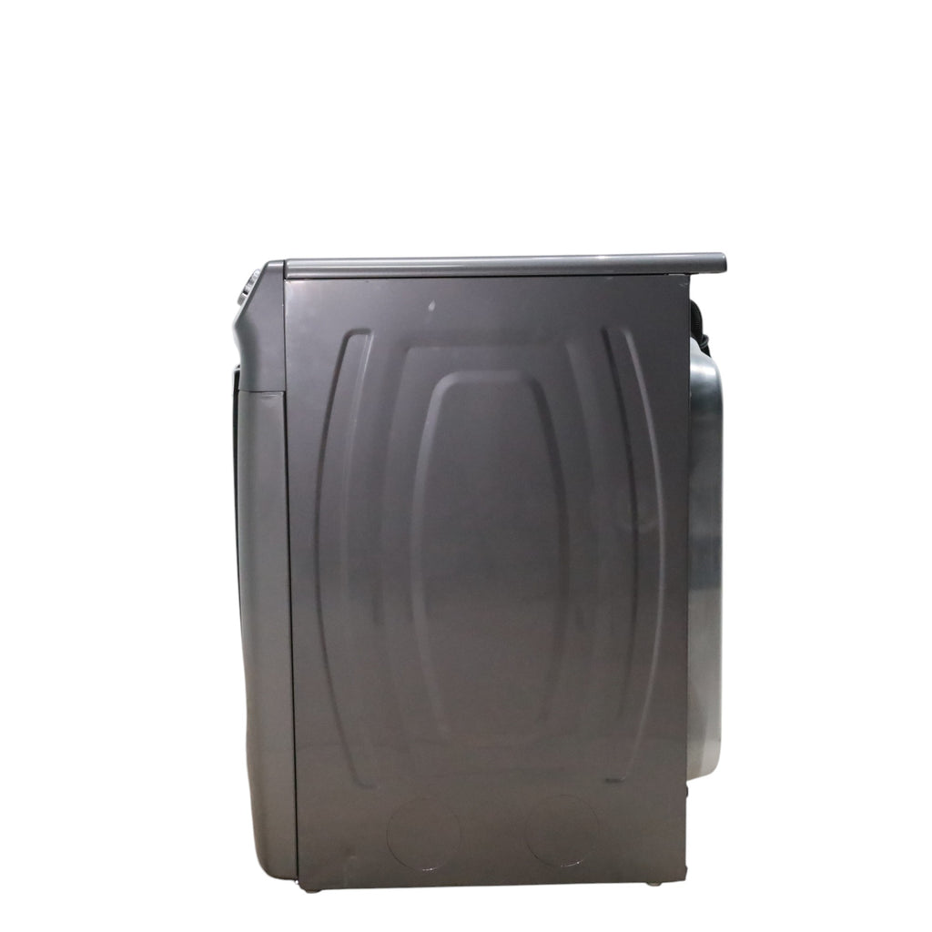 Pictures of Maytag Metallic Slate 4.5-cu ft High Efficiency ENERGY STAR Stackable Steam Cycle Front-Load Washer with Maytag® Commercial Technology and Maytag 7.3-cu ft Stackable Vented ENERGY STAR Electric Dryer - Scratch & Dent - Minor - Neu Appliance Outlet - Discount Appliance Outlet in Austin, Tx