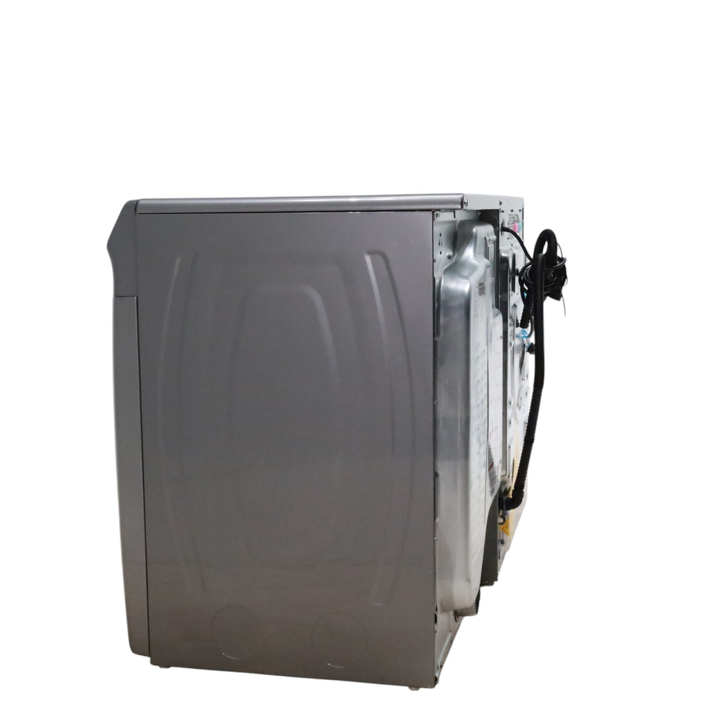 Pictures of Maytag Metallic Slate 4.5-cu ft High Efficiency ENERGY STAR Stackable Steam Cycle Front-Load Washer with Maytag® Commercial Technology and Maytag 7.3-cu ft Stackable Vented ENERGY STAR Electric Dryer - Scratch & Dent - Minor - Neu Appliance Outlet - Discount Appliance Outlet in Austin, Tx