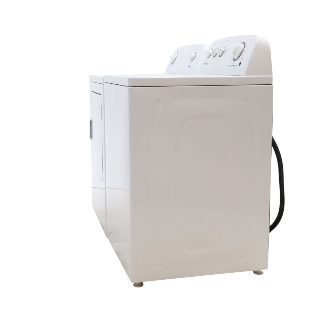 Pictures of Amana 3.8 cu. ft. Top Load Washing Machine with Deep Water Wash Option and Amana 6.5 cu. ft. Electric Dryer with Automatic Cycles - Scratch & Dent - Minor - Neu Appliance Outlet - Discount Appliance Outlet in Austin, Tx