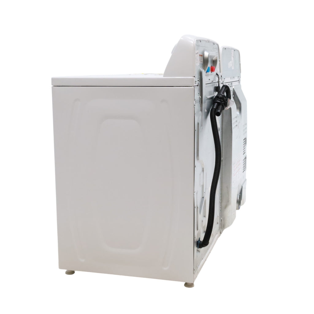 Pictures of Amana 3.8 cu. ft. Top Load Washing Machine with Deep Water Wash Option and Amana 6.5 cu. ft. Electric Dryer with Automatic Cycles - Scratch & Dent - Minor - Neu Appliance Outlet - Discount Appliance Outlet in Austin, Tx