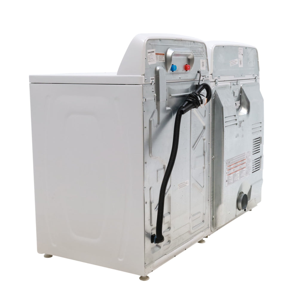 Pictures of Amana 3.8 cu. ft. Top Load Washing Machine with Deep Water Wash Option and Amana 6.5 cu. ft. Electric Dryer with Automatic Cycles - Scratch & Dent - Minor - Neu Appliance Outlet - Discount Appliance Outlet in Austin, Tx