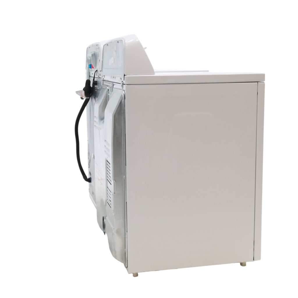 Amana 3.8 cu. ft. Top Load Washing Machine with Deep Water Wash Option and Amana 6.5 cu. ft. Electric Dryer with Automatic Cycles - Scratch & Dent - Minor