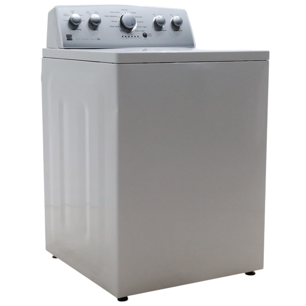 Pictures of Kenmore White 4.3 cu. Ft Top Load Washer w/Triple Action Impeller with StainBoost Feature - Certified Refurbished - Neu Appliance Outlet - Discount Appliance Outlet in Austin, Tx