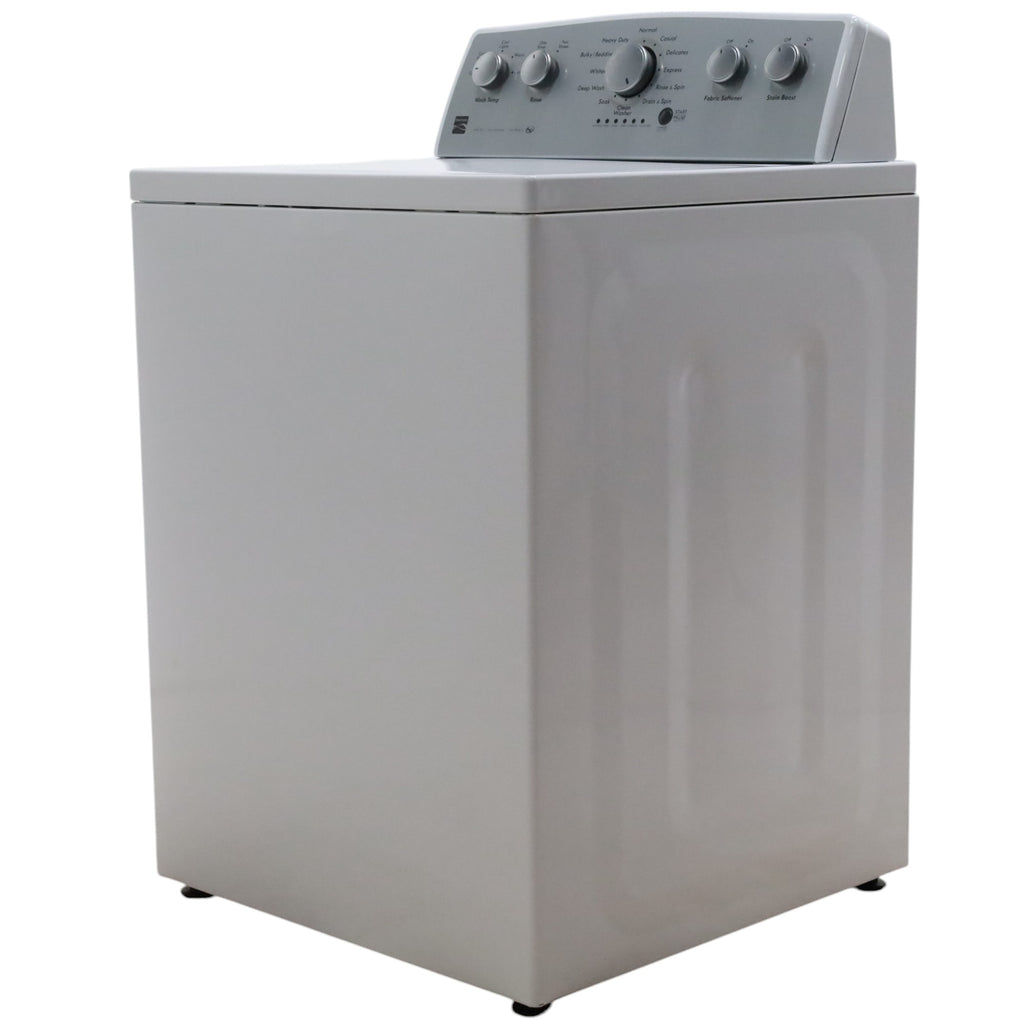 Kenmore White 4.3 cu. Ft Top Load Washer w/Triple Action Impeller with StainBoost Feature - Certified Refurbished