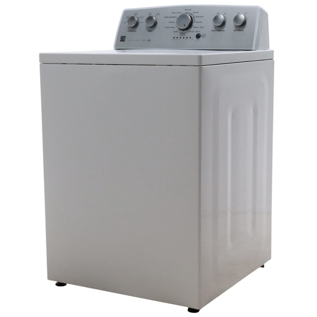 Kenmore White 4.3 cu. Ft Top Load Washer w/Triple Action Impeller with StainBoost Feature - Certified Refurbished