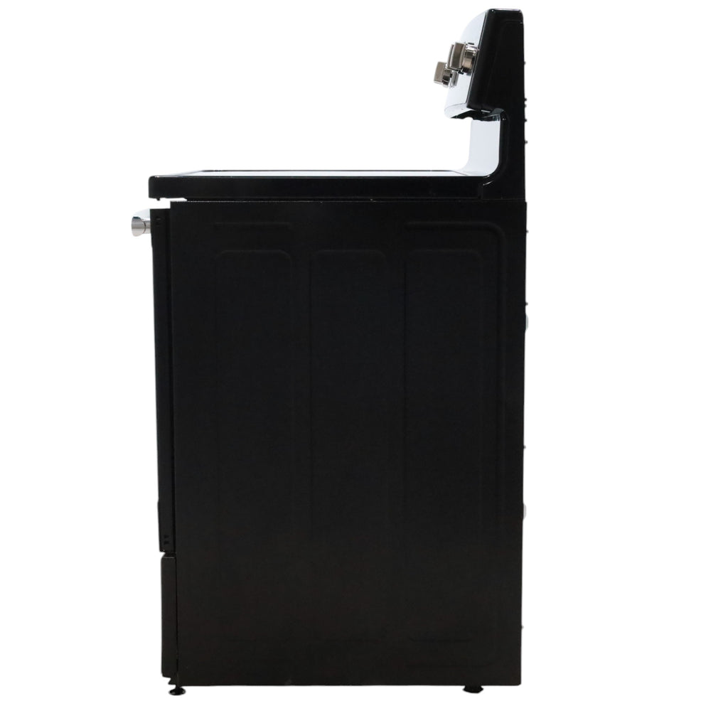 Pictures of Stainless Steel GE 5.3 cu. ft. Freestanding 4 Heating Element Smooth Cooktop Electric Range with Dual Element Baking - Certified Refurbished - Neu Appliance Outlet - Discount Appliance Outlet in Austin, Tx