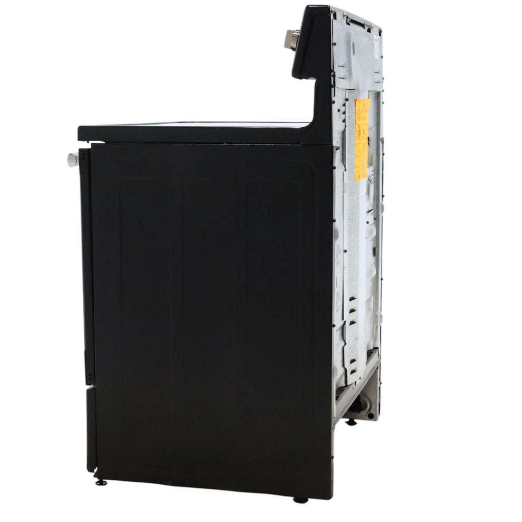 Pictures of Stainless Steel GE 5.3 cu. ft. Freestanding 4 Heating Element Smooth Cooktop Electric Range with Dual Element Baking - Certified Refurbished - Neu Appliance Outlet - Discount Appliance Outlet in Austin, Tx