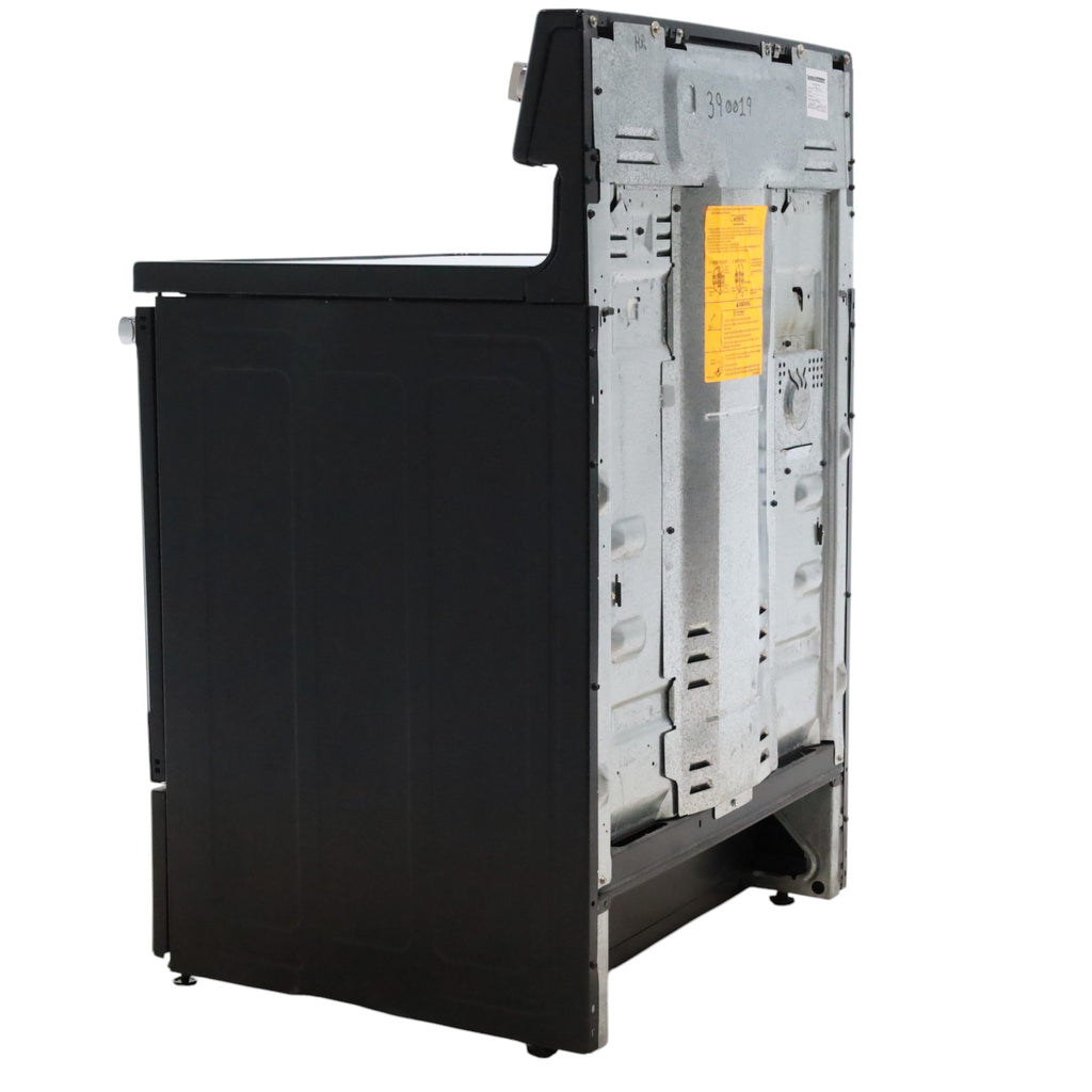 Pictures of Stainless Steel GE 5.3 cu. ft. Freestanding 4 Heating Element Smooth Cooktop Electric Range with Dual Element Baking - Certified Refurbished - Neu Appliance Outlet - Discount Appliance Outlet in Austin, Tx