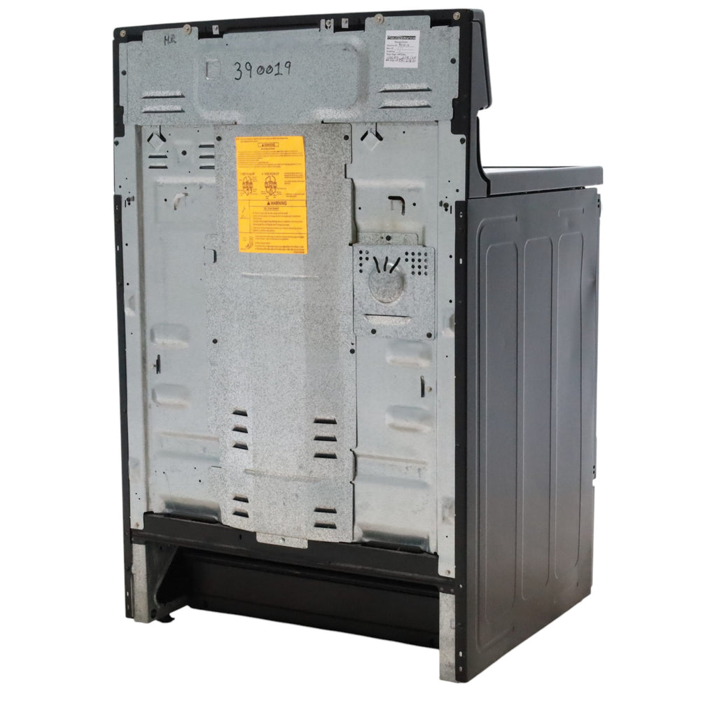 Stainless Steel GE 5.3 cu. ft. Freestanding 4 Heating Element Smooth Cooktop Electric Range with Dual Element Baking - Certified Refurbished