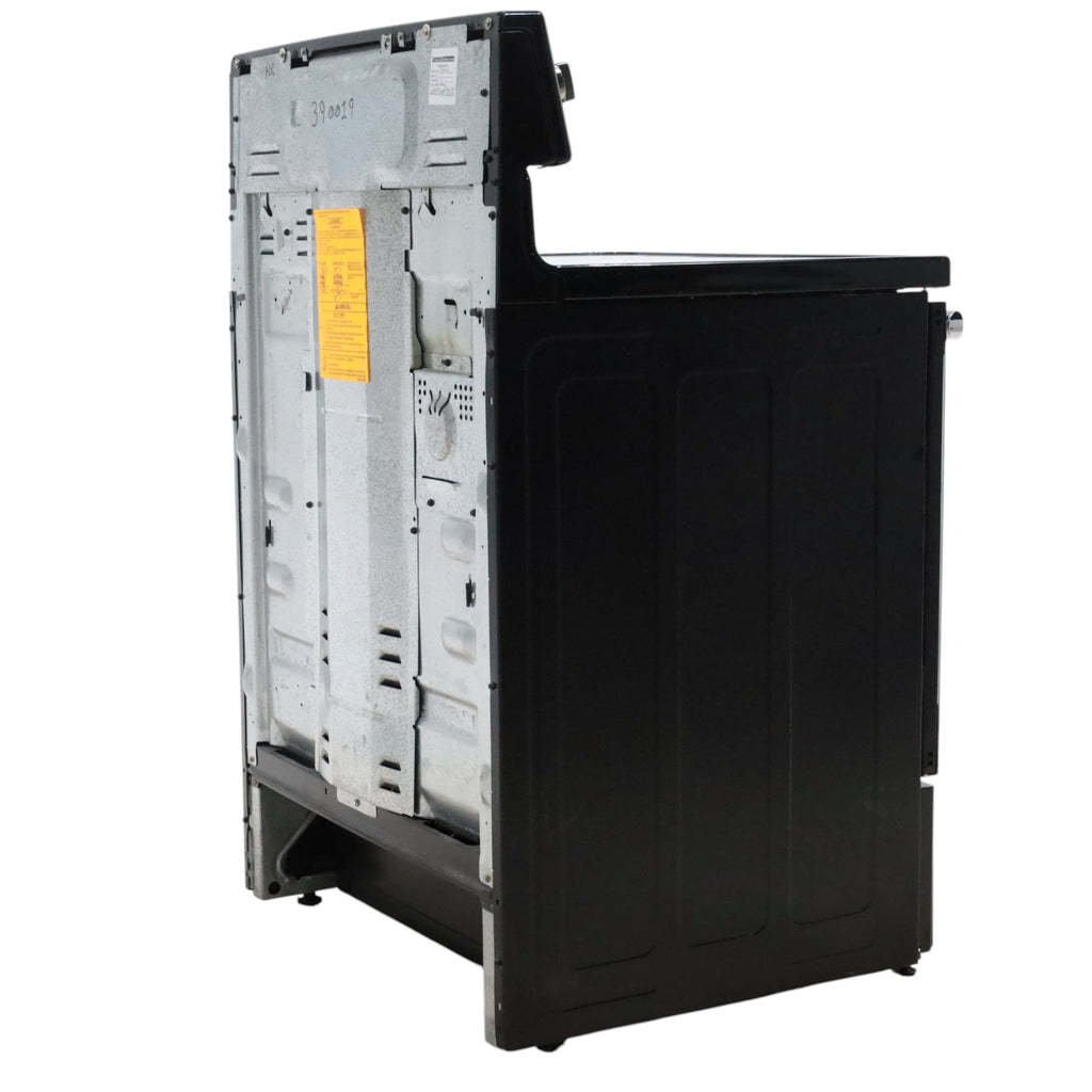 Stainless Steel GE 5.3 cu. ft. Freestanding 4 Heating Element Smooth Cooktop Electric Range with Dual Element Baking - Certified Refurbished