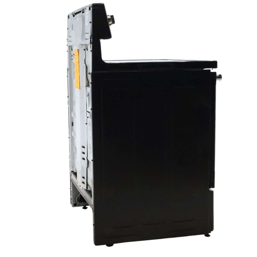 Pictures of Stainless Steel GE 5.3 cu. ft. Freestanding 4 Heating Element Smooth Cooktop Electric Range with Dual Element Baking - Certified Refurbished - Neu Appliance Outlet - Discount Appliance Outlet in Austin, Tx