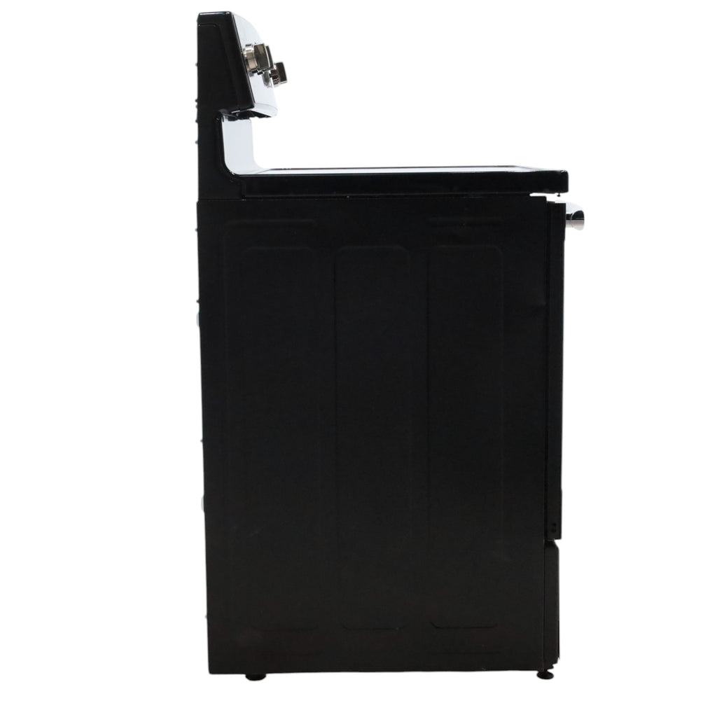 Pictures of Stainless Steel GE 5.3 cu. ft. Freestanding 4 Heating Element Smooth Cooktop Electric Range with Dual Element Baking - Certified Refurbished - Neu Appliance Outlet - Discount Appliance Outlet in Austin, Tx