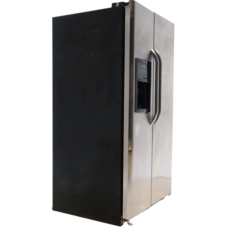 Pictures of Frigidaire 36 inch wide Stainless Steel 26 cu ft Side by Side Refrigerator with Ice/Water Dispenser, PureSource Filter and Ready Select Controls - Certified Refurbished - Neu Appliance Outlet - Discount Appliance Outlet in Austin, Tx