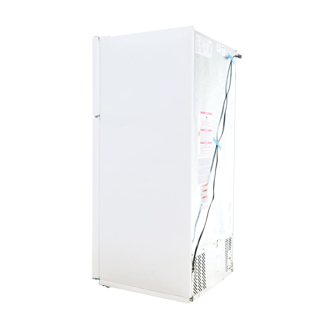 Pictures of 28" Wide White Whirlpool 14.3 cu. ft. Top Freezer Refrigerator with Reversible Doors - Open Box - Neu Appliance Outlet - Discount Appliance Outlet in Austin, Tx