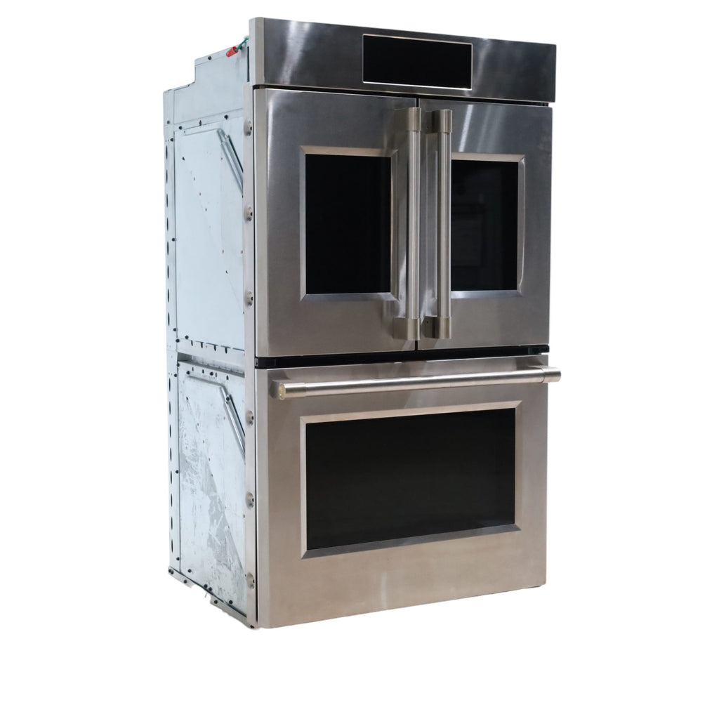 Pictures of Monogram 30" French-Door Electric Convection Double Wall Oven with WiFi Connect Stainless Steel - ZTDX1FPSNSS - Open Box - Neu Appliance Outlet - Discount Appliance Outlet in Austin, Tx