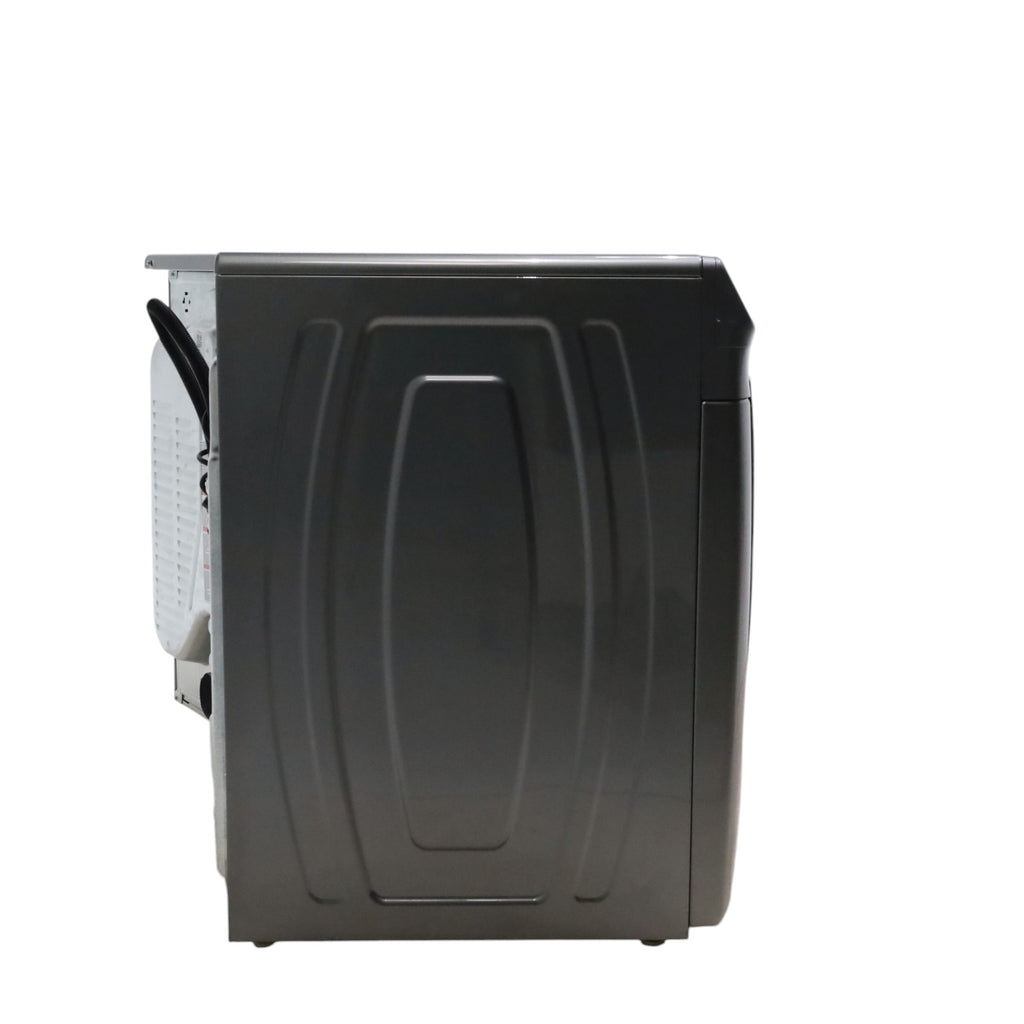 Pictures of Maytag Metallic Slate 4.5-cu ft High Efficiency ENERGY STAR Stackable Steam Cycle Front-Load Washer with Maytag® Commercial Technology and Maytag 7.3-cu ft Stackable Vented ENERGY STAR Electric Dryer - Open Box - Neu Appliance Outlet - Discount Appliance Outlet in Austin, Tx