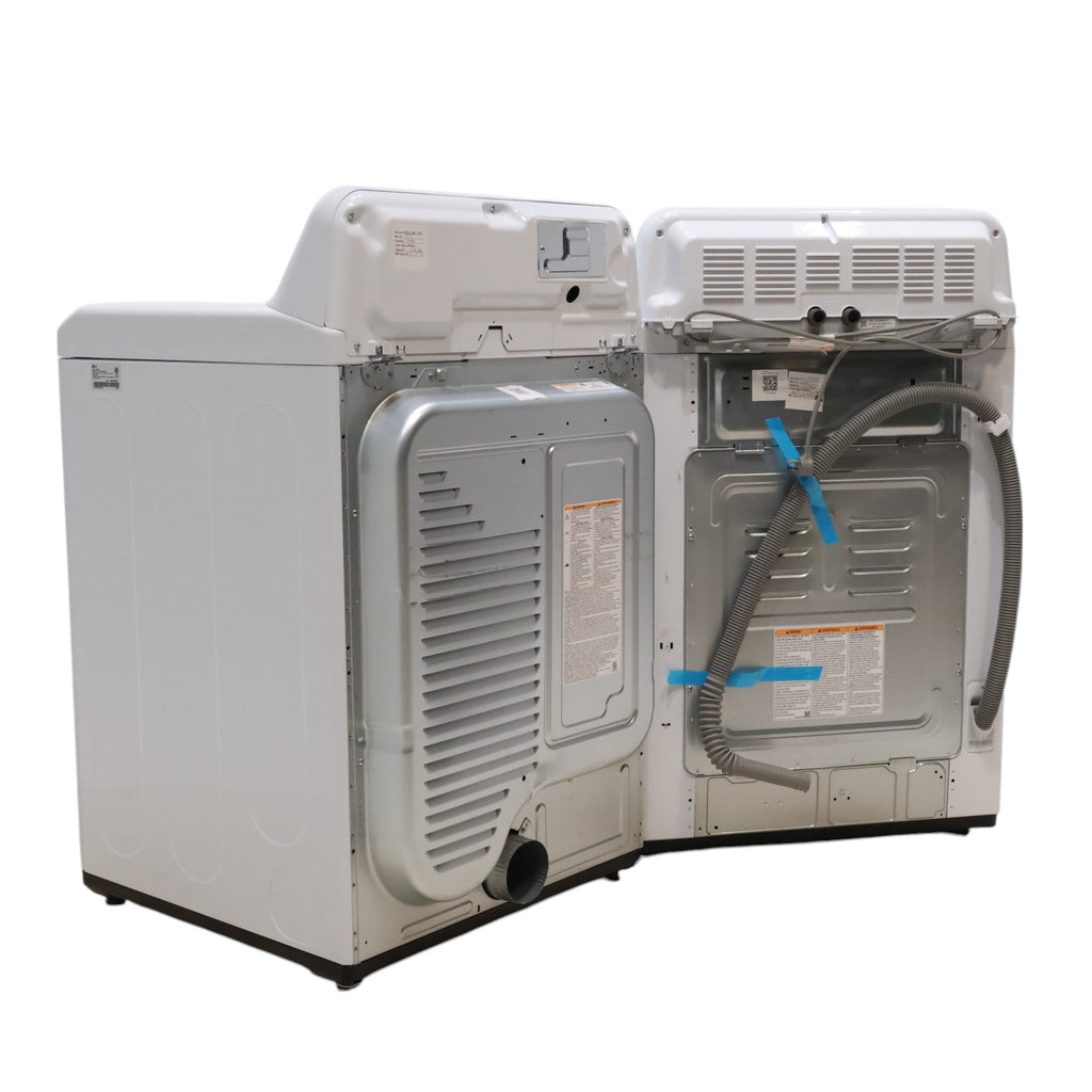 ENERGY STAR LG 4.1 cu. ft. Top Load Washing Machine with 4-Way Agitator and  ENERGY STAR LG 7.3 cu. ft. Electric Dryer with Smart Diagnosis - Scratch & Dent - Minor