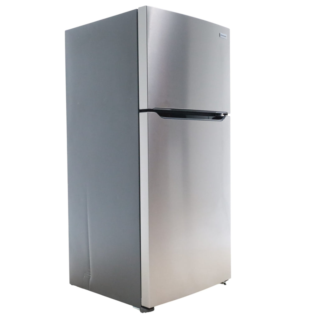 Pictures of 30 in. Wide EasyCare Stainless Steel Frigidaire 20.0 cu. ft. Top Freezer Refrigerator with EvepTemp Cooling System and Ice Maker- Scratch & Dent - Moderate - Neu Appliance Outlet - Discount Appliance Outlet in Austin, Tx