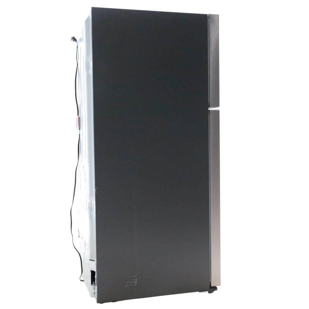 Pictures of 30 in. Wide EasyCare Stainless Steel Frigidaire 20.0 cu. ft. Top Freezer Refrigerator with EvepTemp Cooling System and Ice Maker- Scratch & Dent - Moderate - Neu Appliance Outlet - Discount Appliance Outlet in Austin, Tx