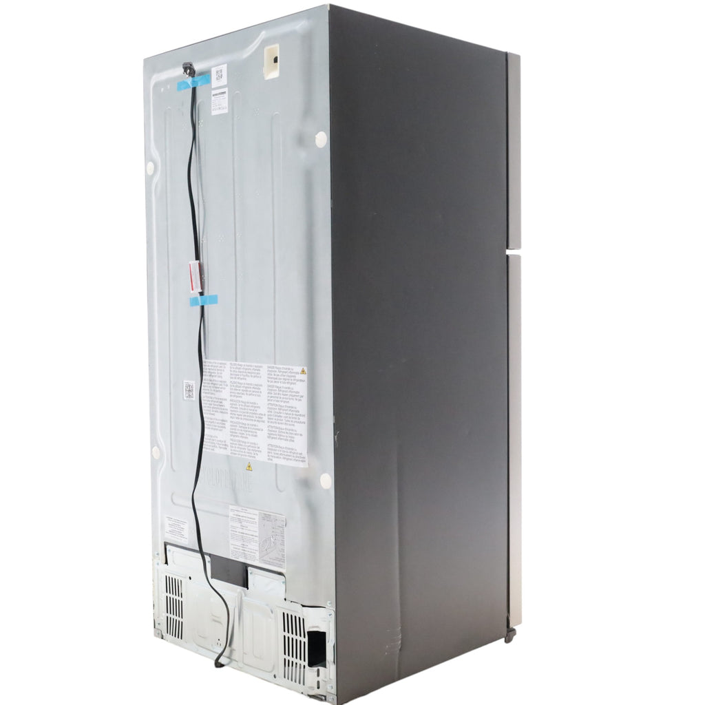 30 in. Wide EasyCare Stainless Steel Frigidaire 20.0 cu. ft. Top Freezer Refrigerator with EvepTemp Cooling System and Ice Maker- Scratch & Dent - Moderate