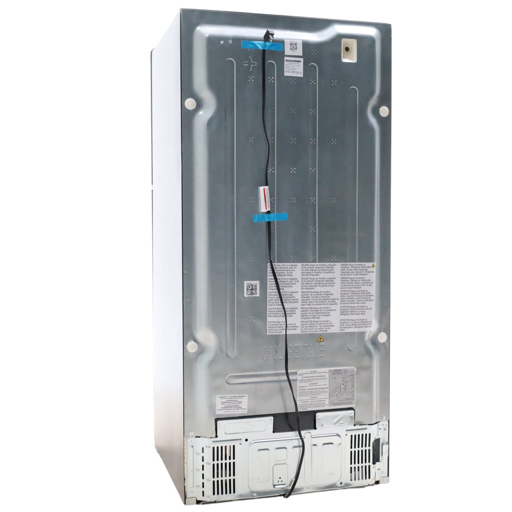 30 in. Wide EasyCare Stainless Steel Frigidaire 20.0 cu. ft. Top Freezer Refrigerator with EvepTemp Cooling System and Ice Maker- Scratch & Dent - Moderate