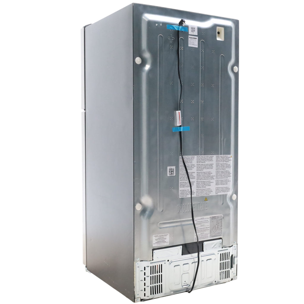 30 in. Wide EasyCare Stainless Steel Frigidaire 20.0 cu. ft. Top Freezer Refrigerator with EvepTemp Cooling System and Ice Maker- Scratch & Dent - Moderate