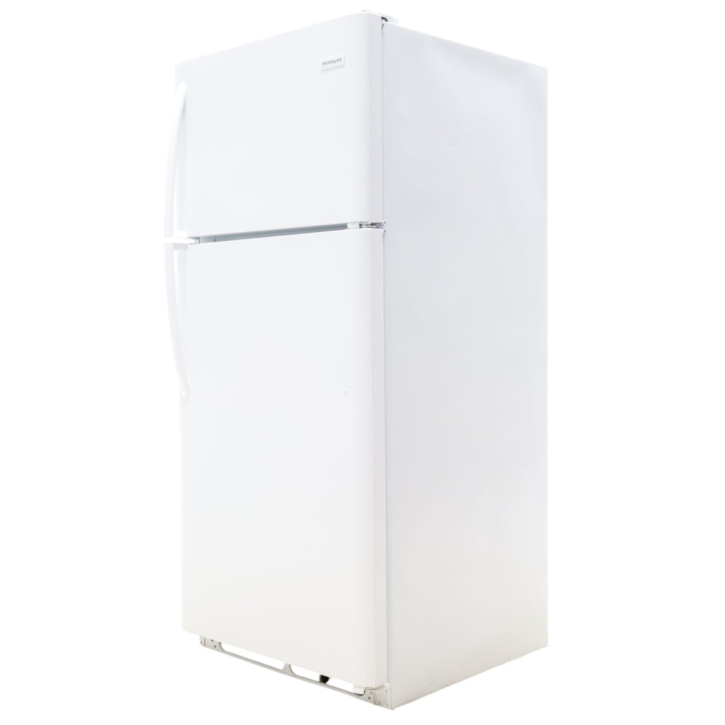 30" Frigidaire Top Freezer 18.3 cu ft Refrigerator with Even Temp Cooling and Adjustable Shelves - Certified Refurbished