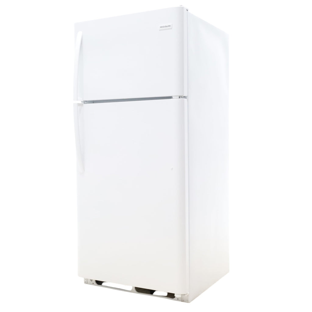 30" Frigidaire Top Freezer 18.3 cu ft Refrigerator with Even Temp Cooling and Adjustable Shelves - Certified Refurbished
