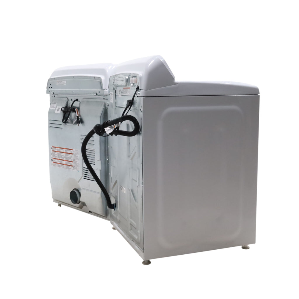 Pictures of Maytag 4.5 cu. ft. Top Load Washer with Power Agitator and 7.0 cu. ft. Gas Dryer with Reversible Door MVW4505MW / MGD4500MW- Open Box - Neu Appliance Outlet - Discount Appliance Outlet in Austin, Tx