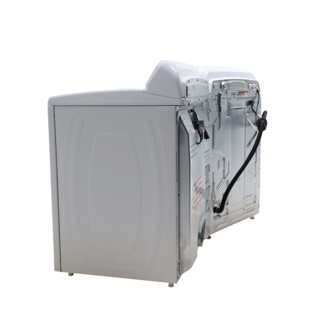 Maytag 4.5 cu. ft. Top Load Washer with Power Agitator and 7.0 cu. ft. Gas Dryer with Reversible Door MVW4505MW / MGD4500MW- Open Box