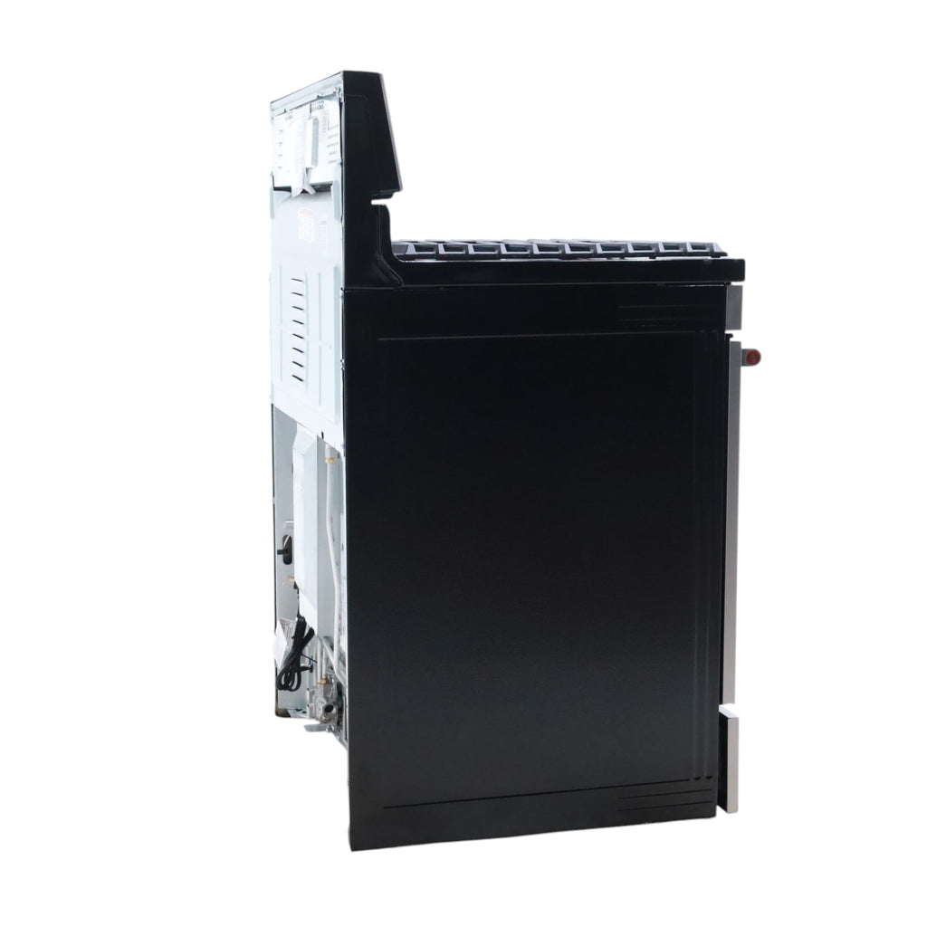 Stainless Steel with Printshield Finish KitchenAid 30-in 5 Burners 5.8-cu ft Self-cleaning Convection Oven Freestanding Natural Gas Range - Scratch & Dent - Minor