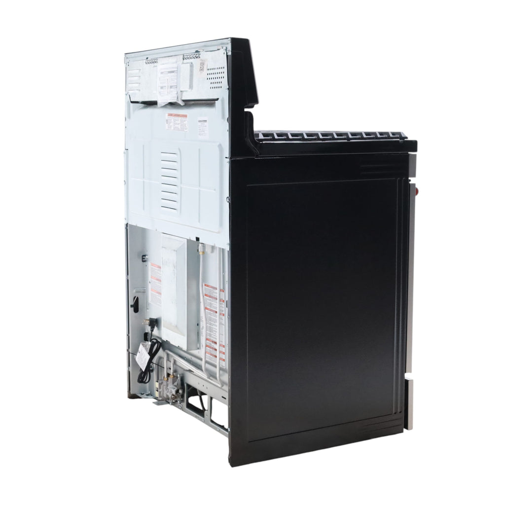 Stainless Steel with Printshield Finish KitchenAid 30-in 5 Burners 5.8-cu ft Self-cleaning Convection Oven Freestanding Natural Gas Range - Scratch & Dent - Minor