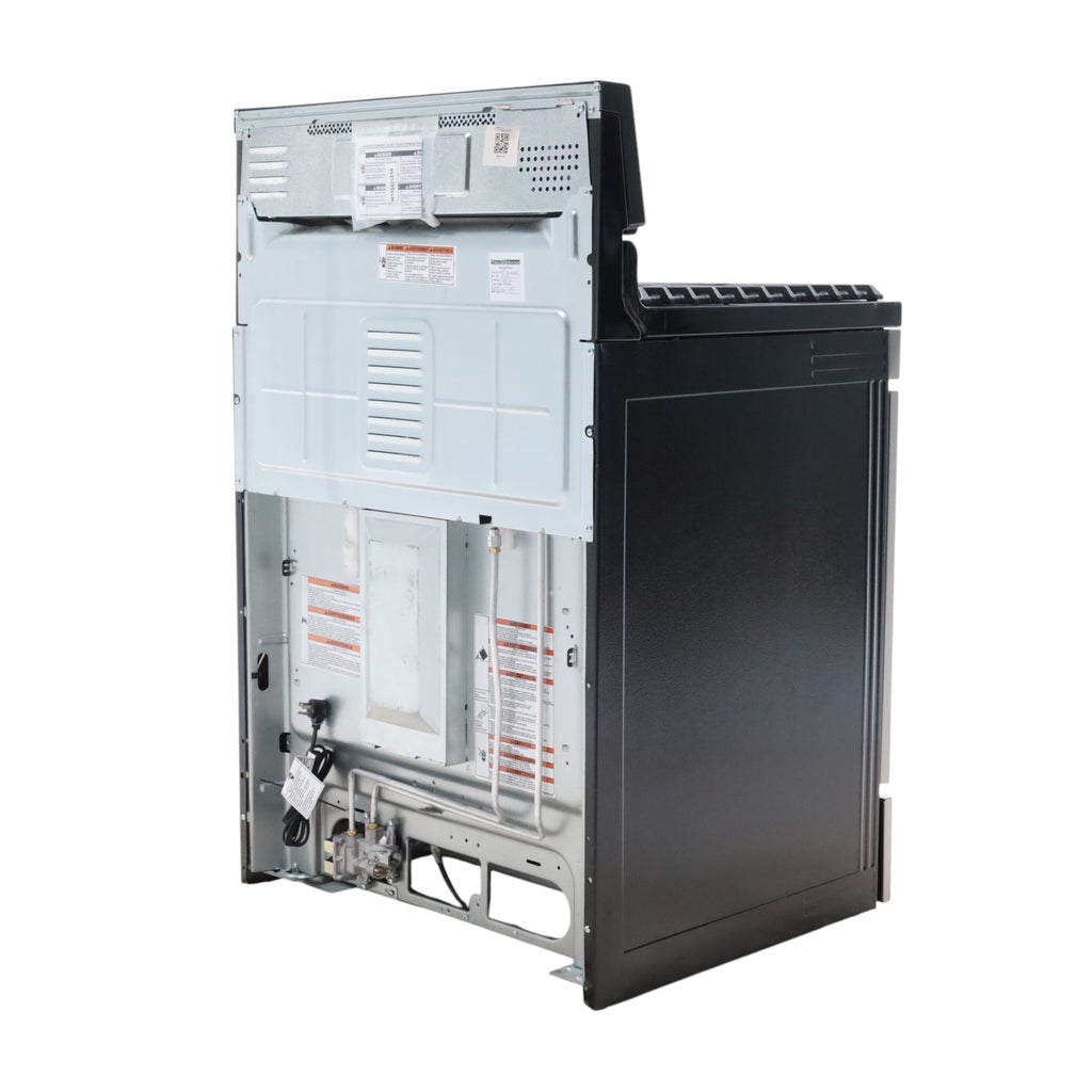 Stainless Steel with Printshield Finish KitchenAid 30-in 5 Burners 5.8-cu ft Self-cleaning Convection Oven Freestanding Natural Gas Range - Scratch & Dent - Minor