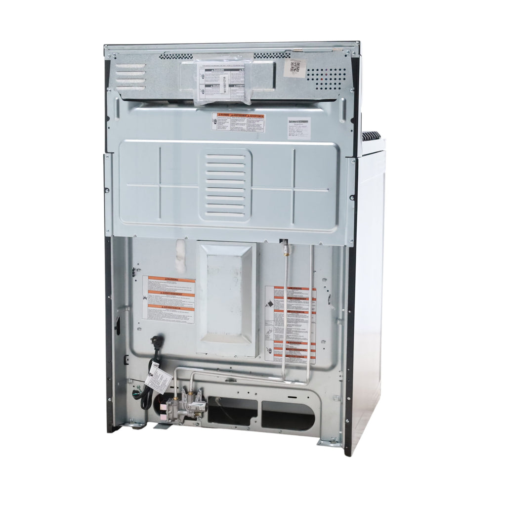 Stainless Steel with Printshield Finish KitchenAid 30-in 5 Burners 5.8-cu ft Self-cleaning Convection Oven Freestanding Natural Gas Range - Scratch & Dent - Minor