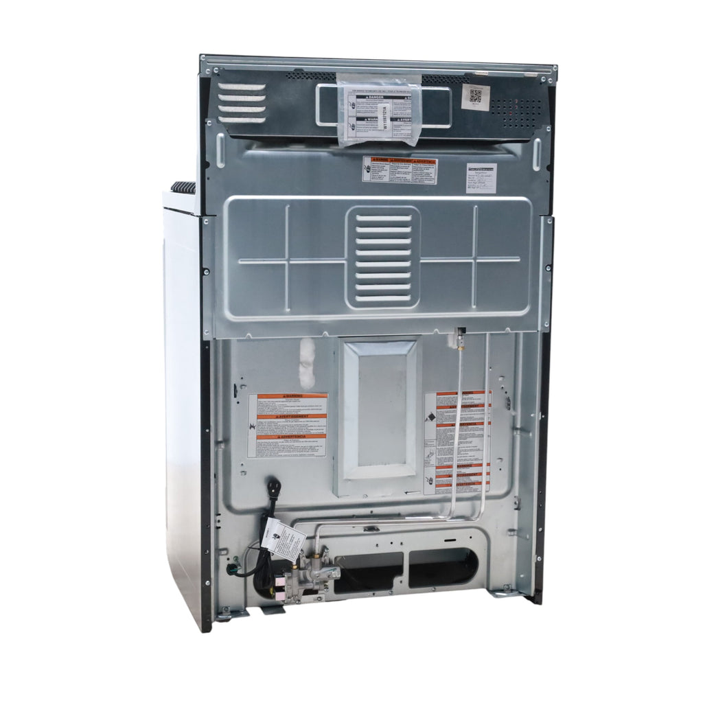 Stainless Steel with Printshield Finish KitchenAid 30-in 5 Burners 5.8-cu ft Self-cleaning Convection Oven Freestanding Natural Gas Range - Scratch & Dent - Minor