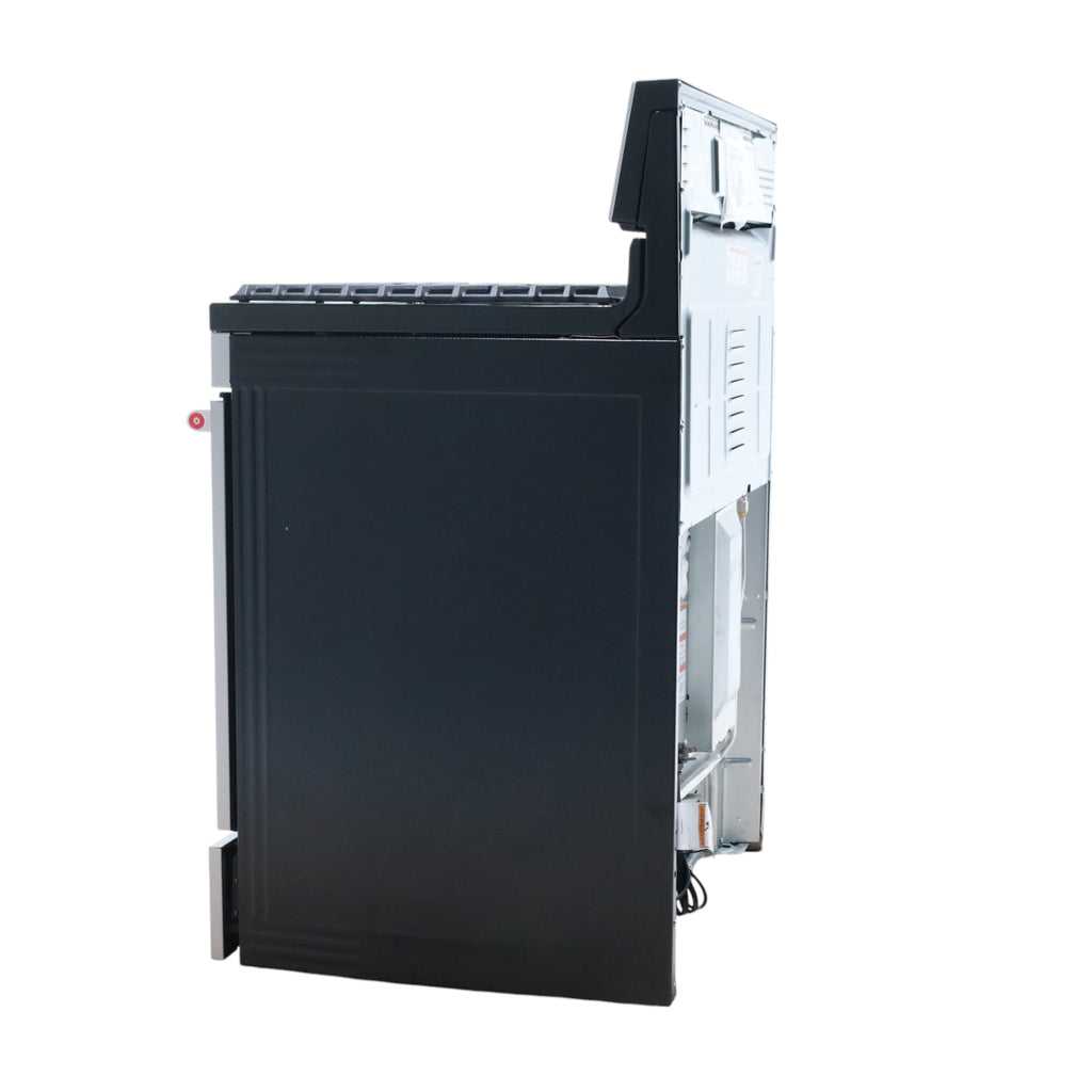 Stainless Steel with Printshield Finish KitchenAid 30-in 5 Burners 5.8-cu ft Self-cleaning Convection Oven Freestanding Natural Gas Range - Scratch & Dent - Minor