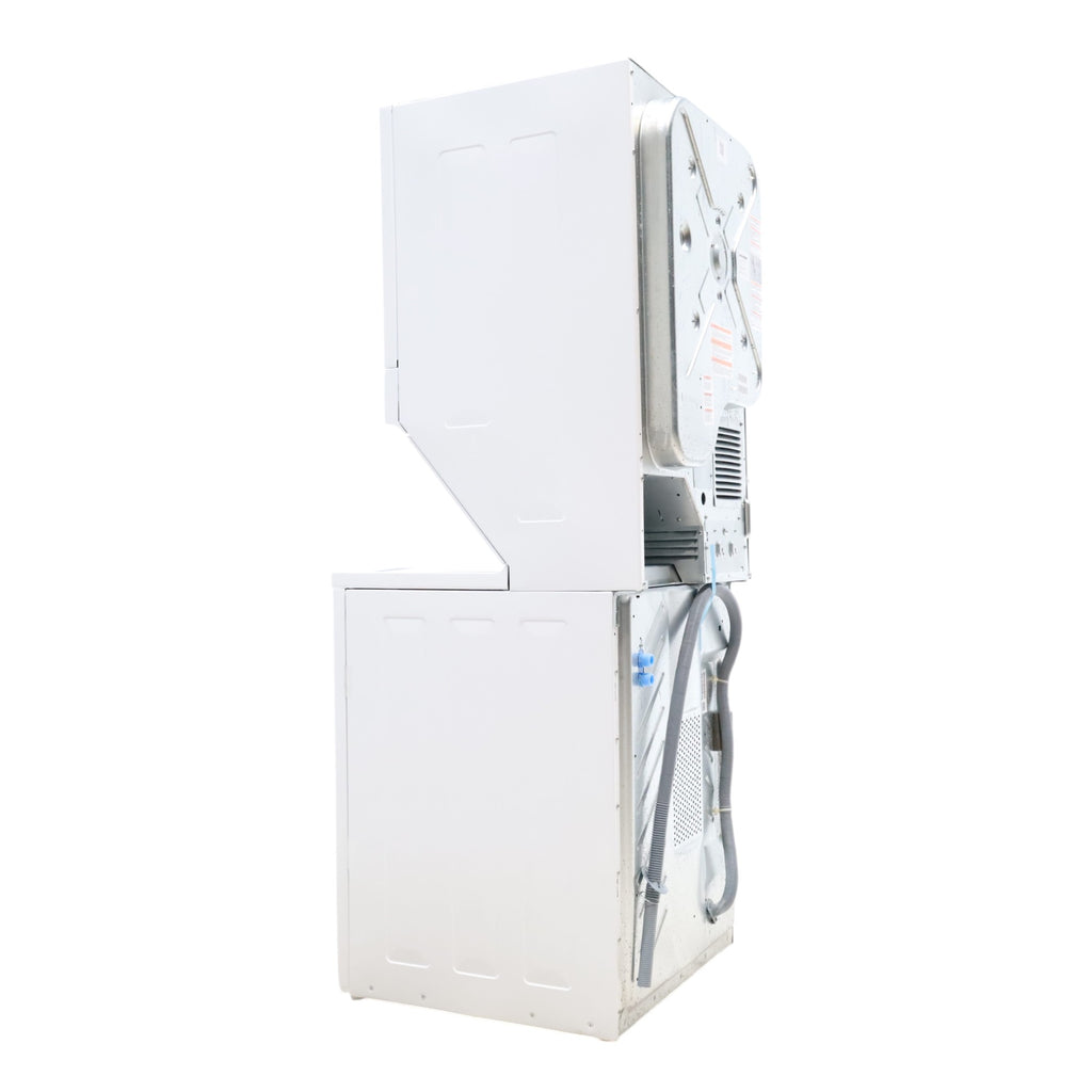 Pictures of Frigidaire Stacked Laundry Center with 3.9 cu ft Capacity Washer and 5.6 cu ft Electric Dryer with Maxfill Option FLCE7522AW - Scratch & Dent - Minor - Neu Appliance Outlet - Discount Appliance Outlet in Austin, Tx