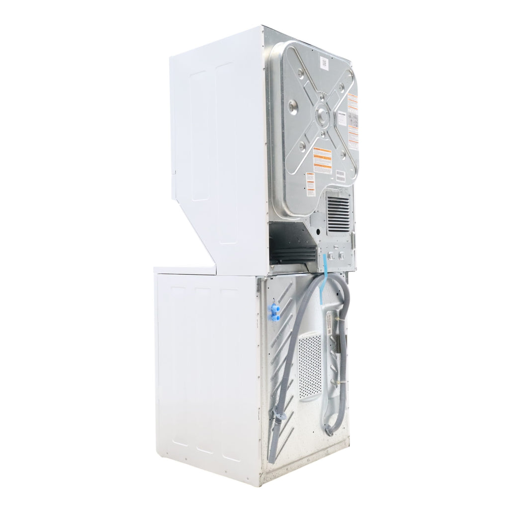 Pictures of Frigidaire Stacked Laundry Center with 3.9 cu ft Capacity Washer and 5.6 cu ft Electric Dryer with Maxfill Option FLCE7522AW - Scratch & Dent - Minor - Neu Appliance Outlet - Discount Appliance Outlet in Austin, Tx