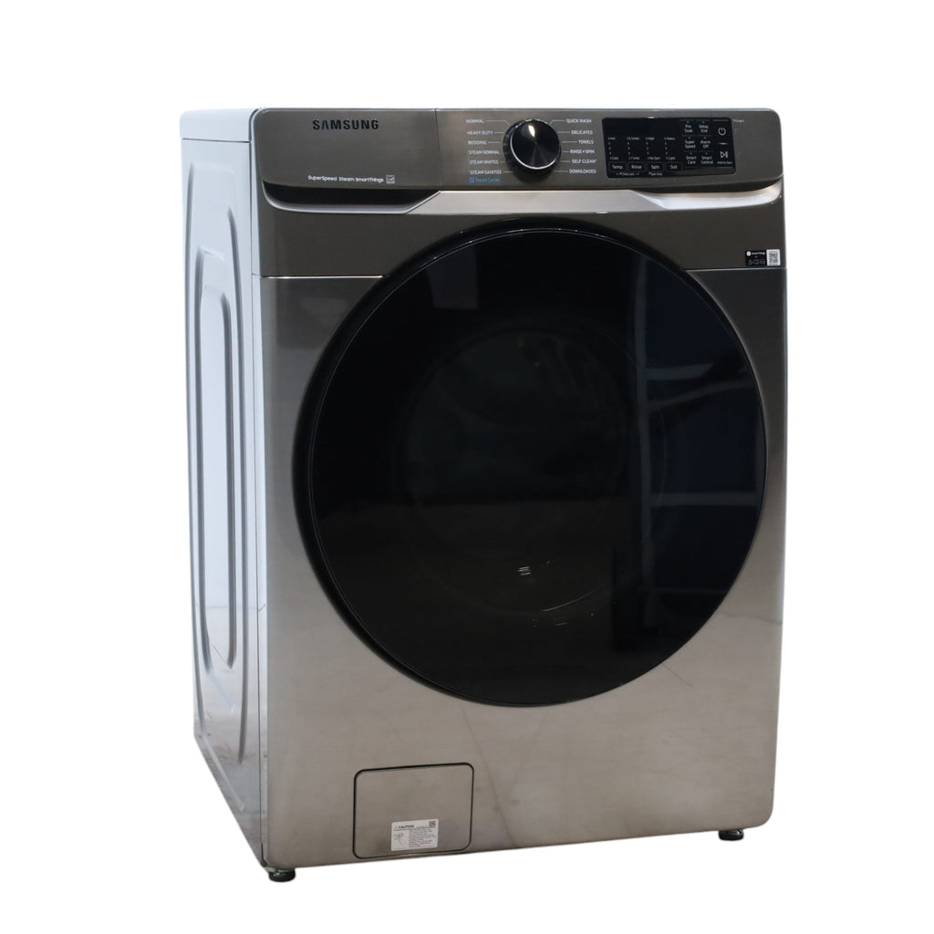 Platinum ENERGY STAR Samsung 4.5 cu. ft. Front Load Washer with WiFi Connectivity - Scratch & Dent - Minor