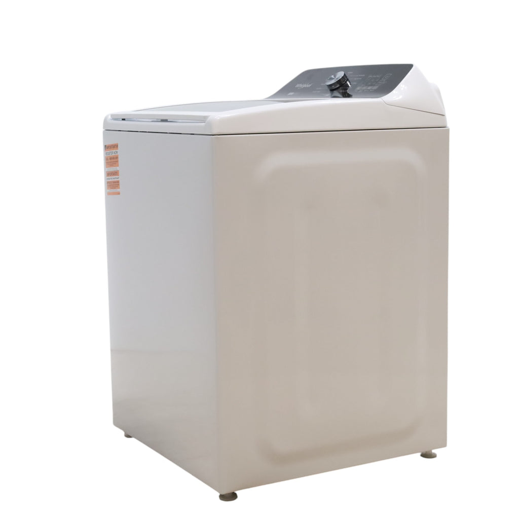 Pictures of White Whirlpool 4.7 - 4.8 cu ft Capacity Top-Load Washer with 2 in 1 Removable Agitator - Open Box - Neu Appliance Outlet - Discount Appliance Outlet in Austin, Tx