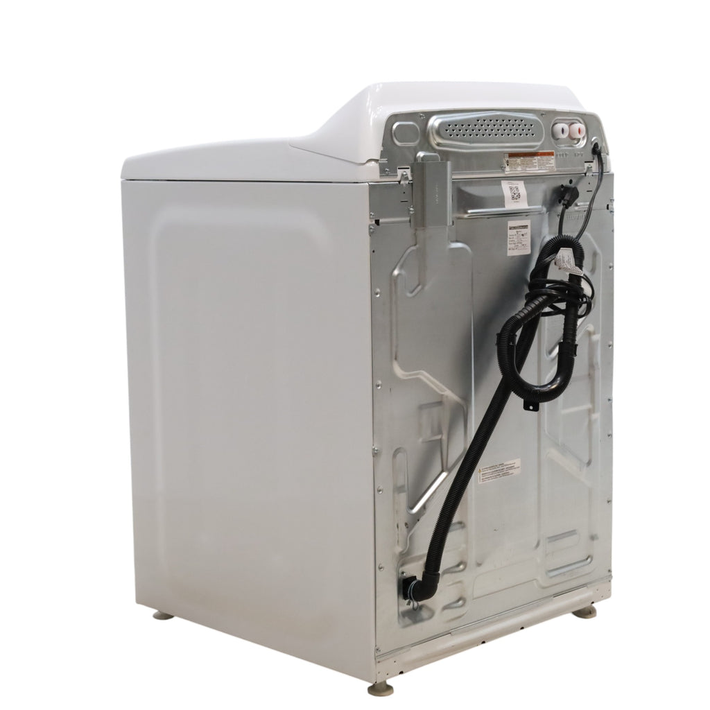 Pictures of White Whirlpool 4.7 - 4.8 cu ft Capacity Top-Load Washer with 2 in 1 Removable Agitator - Open Box - Neu Appliance Outlet - Discount Appliance Outlet in Austin, Tx