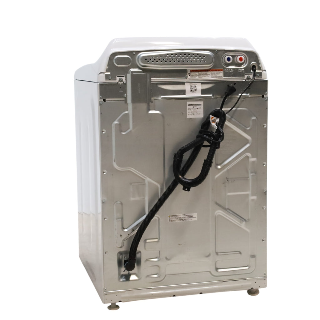 White Whirlpool 4.7 - 4.8 cu ft Capacity Top-Load Washer with 2 in 1 Removable Agitator - Open Box