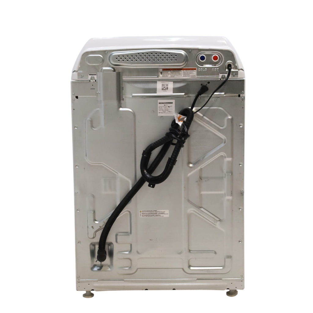 White Whirlpool 4.7 - 4.8 cu ft Capacity Top-Load Washer with 2 in 1 Removable Agitator - Open Box