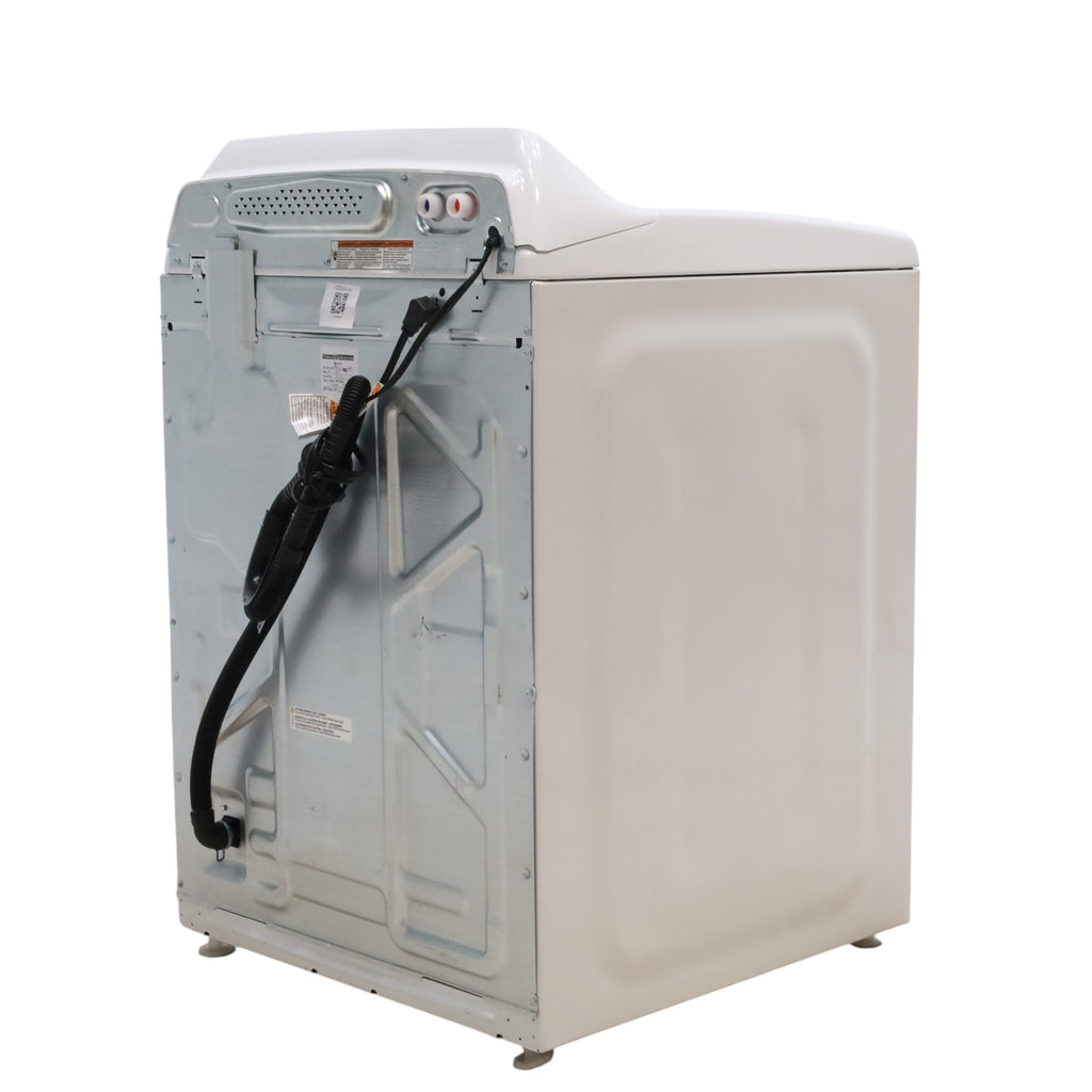 White Whirlpool 4.7 - 4.8 cu ft Capacity Top-Load Washer with 2 in 1 Removable Agitator - Open Box