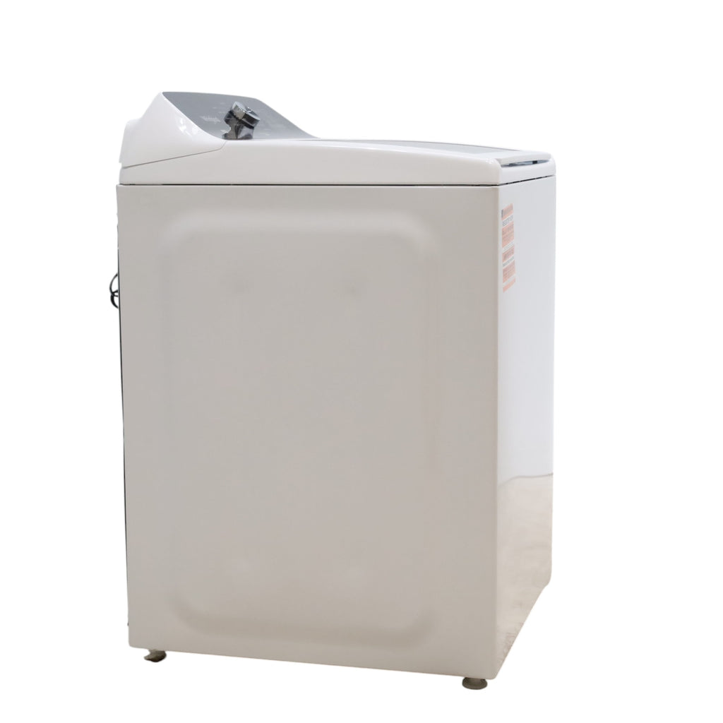 White Whirlpool 4.7 - 4.8 cu ft Capacity Top-Load Washer with 2 in 1 Removable Agitator - Open Box