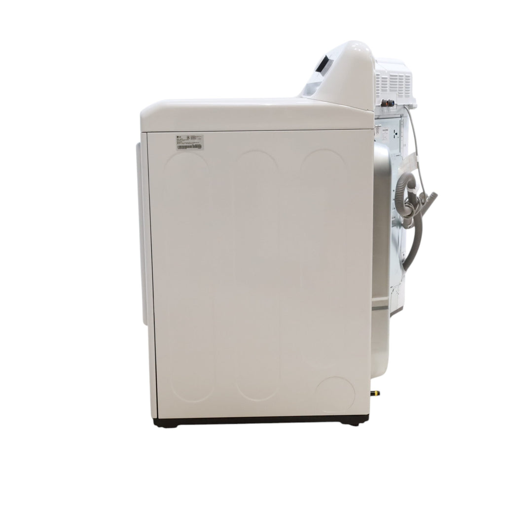 Pictures of ENERGY STAR LG 4.1 cu. ft. Top Load Washing Machine with 4-Way Agitator and ENERGY STAR LG 7.3 cu. ft. Gas Dryer with Smart Diagnosis - Open Box - Neu Appliance Outlet - Discount Appliance Outlet in Austin, Tx