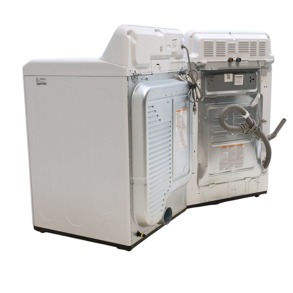 ENERGY STAR LG 4.1 cu. ft. Top Load Washing Machine with 4-Way Agitator and  ENERGY STAR LG 7.3 cu. ft. Gas Dryer with Smart Diagnosis - Open Box
