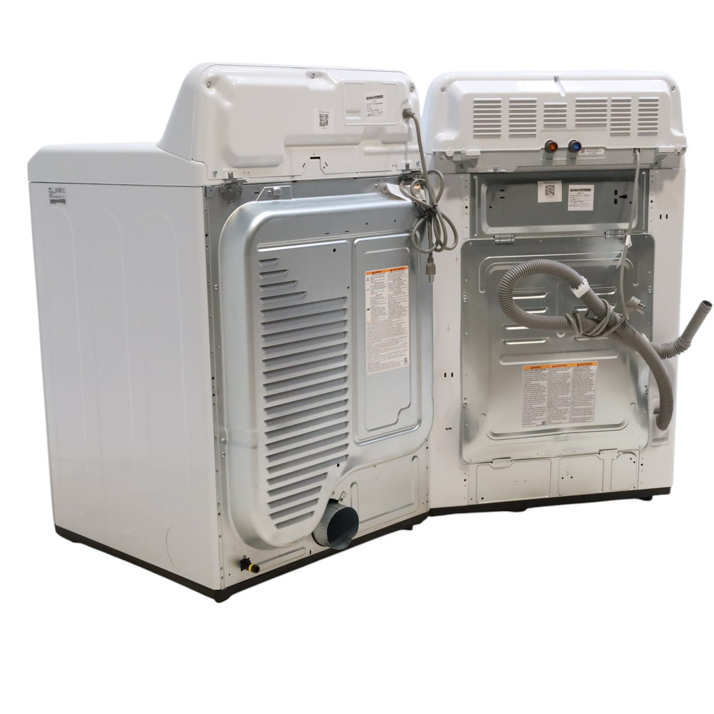 ENERGY STAR LG 4.1 cu. ft. Top Load Washing Machine with 4-Way Agitator and  ENERGY STAR LG 7.3 cu. ft. Gas Dryer with Smart Diagnosis - Open Box